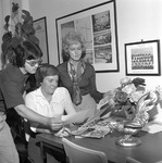 Julia Snead and Students Prepare for 1976 Homecoming 2 by Opal R. Lovett