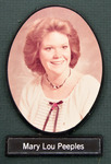 Delta Zeta, 1976-1977 Charter Member, Mary Lou Peeples by Delta Zeta