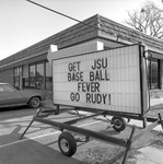 JSU Sign, 1979 Baseball Playoffs 5 by Opal R. Lovett