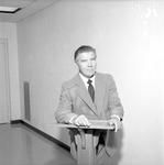 Don Salls at Podium, Recipient of 1978 Mimosa Dedication 2 by Opal R. Lovett