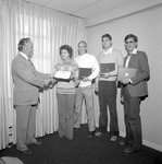 ROTC 1977 Scholarships Presented by Dean Reuben Boozer 1 by Opal R. Lovett