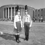 Drum Majors, 1977-1978 Marching Southerners 1 by Opal R. Lovett