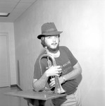 Stage Band, 1977-1978 Scott Holsomback with Flugelhorn 1 by Opal R. Lovett