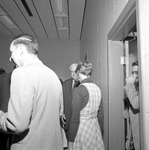 BBQ Lunch in Round House, 1977 Homecoming Activities 1 by Opal R. Lovett