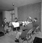BBQ Lunch in Round House, 1977 Homecoming Activities 5 by Opal R. Lovett