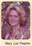 Delta Zeta, 1977-1978 Member, Mary Lou Peeples by Delta Zeta and M & A Studios