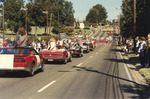 Line of Parade Cars, 1987 Homecoming Parade 2 by unknown
