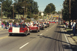 Line of Parade Cars, 1987 Homecoming Parade 4 by unknown