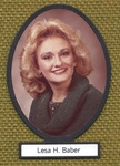 Delta Zeta, 1980-1981 Member, Lesa H. Baber by Delta Zeta and Custom Composites, Inc.