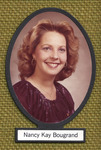 Delta Zeta, 1980-1981 Member, Nancy Kay Bougrand by Delta Zeta and Custom Composites, Inc.