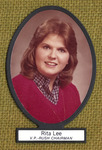 Delta Zeta, 1980-1981 Member, Rita Lee by Delta Zeta and Custom Composites, Inc.