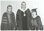 President Harold McGee with Others at Commencement, circa 1990s by William Edward Hill
