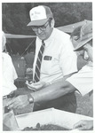 President Harold McGee Visits Archeology Site by William Edward Hill