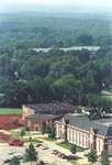 Aerial View of the City of Jacksonville and Jacksonville State University Campus 12 by William Edward Hill