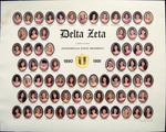 Delta Zeta, 1990-1991 Composite Collage of Members by Delta Zeta and Custom Composites, Inc.