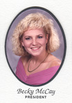 Delta Zeta, 1990-1991 Member, Becky McCay by Delta Zeta and Custom Composites, Inc.