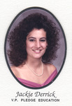 Delta Zeta, 1990-1991 Member, Jackie Derrick by Delta Zeta and Custom Composites, Inc.