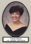 Delta Zeta, 1991-1992 Member, Tandi Glenn by Delta Zeta and Custom Composites, Inc.