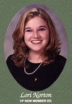 Delta Zeta, 1999-2000 Member, Lori Norton by Delta Zeta and Custom Composites, Inc.