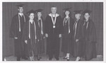 President Meehan and Graduates, circa 2000 by unknown