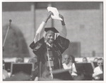 Graduate Celebrating at Commencement, circa 2001 by unknown