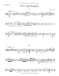 Chamber Music | Five Apothegms (Horn, Trombone, Violin)