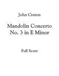 Concertos | Mandolin Concerto No. 3 in E Minor by John Craton