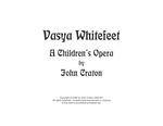 Opera | Vasya Whitefeet by John Craton