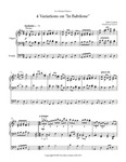 Piano & Keyboard | 4 Variations on "In Babilone" by John Craton
