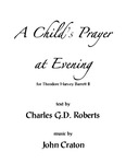 Vocal & Choral | A Child's Prayer at Evening