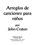 Vocal & Choral | Arreglos de canciones para niños by John Craton
