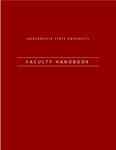 Jacksonville State University Faculty Handbook | June 2023 Edition by Jacksonville State University