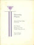 1960 Homecoming Program and 1916-1917 Class Reunion by R. Liston Crow and Jacksonville State University
