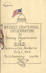 Sesquicentennial Celebration: Drama of American Independence