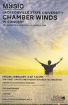 Concert Poster (Feb 2015) | Chamber Winds by David L. Walters Department of Music