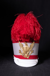 Marching Band Shako Hat, Front View, Marching Southerners, Members 1956-1966 by Alyssa Cash