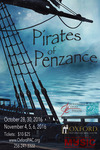Pirates of Penzance (2016) | Poster by Jacksonville State University