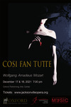 Cosi Fan Tutte (2021) | Poster by Jacksonville State University