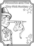 Pinocchio and the Tiny Pink Monkey (2026) | Coloring Sheet