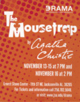 The Mousetrap (2014) | Poster by Jacksonville State University