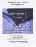 Other People’s Dreams (2008) | Poster by Jacksonville State University