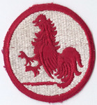 ROTC insignia patch, circa 1948