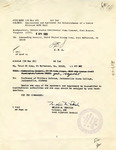 Memo from Melvin M. Vuksich regarding supplementary agreements for JSU ROTC, April 1965 by Melvin M. Vuksich