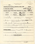 ROTC Information Sheet by Colonel Forest O. Wells, circa August 1971 by Forest O. Wells