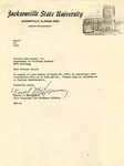 Letter from Theron Montgomery to Colonel Seth Wiard regarding ROTC instruction at Gadsden State Community College, March 1972 by Theron Montgomery