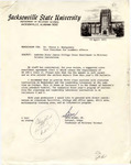 Memo from Colonel Seth Wiard to Theron Montgomery, regarding Gadsden State Community College cross enrollment, April 1972