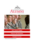 JSU ROTC Alumni Chapter Newsletter | February 2022 by Jacksonville State University Reserve Officers' Training Corps Alumni Chapter