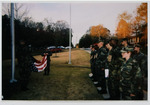 JSU ROTC, circa 2001-2004 ROTC Cadets at Flagpole by unknown