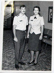 Shelley Bjork and Crawford, JSU ROTC by unknown
