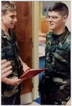 ROTC Cadets Standing by Classroom in Rowe Hall Office, circa 2000s by unknown